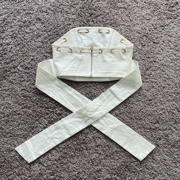 Sabo Skirt Sleeveless White Top - Picture 7 of 12